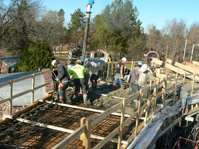 House of Prayer - First Concrete Pour